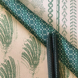 ‘Blast’ Fabric in Lichen & Sage Green