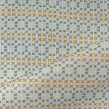 ‘Submarine Races’ Fabric in Ochre & Olive