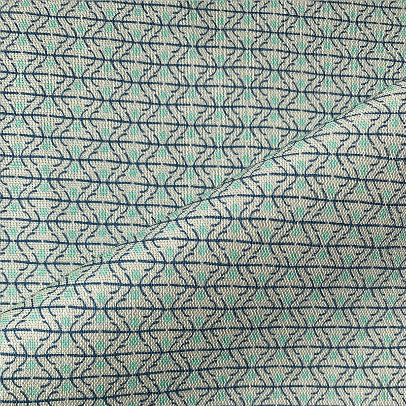 Diggin’ it Fabric in Mint & Teal