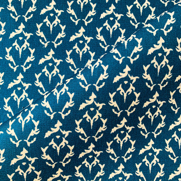 Duke Fabric in Marine Blue