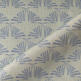 Motcomb Fabric in Blue on Blue